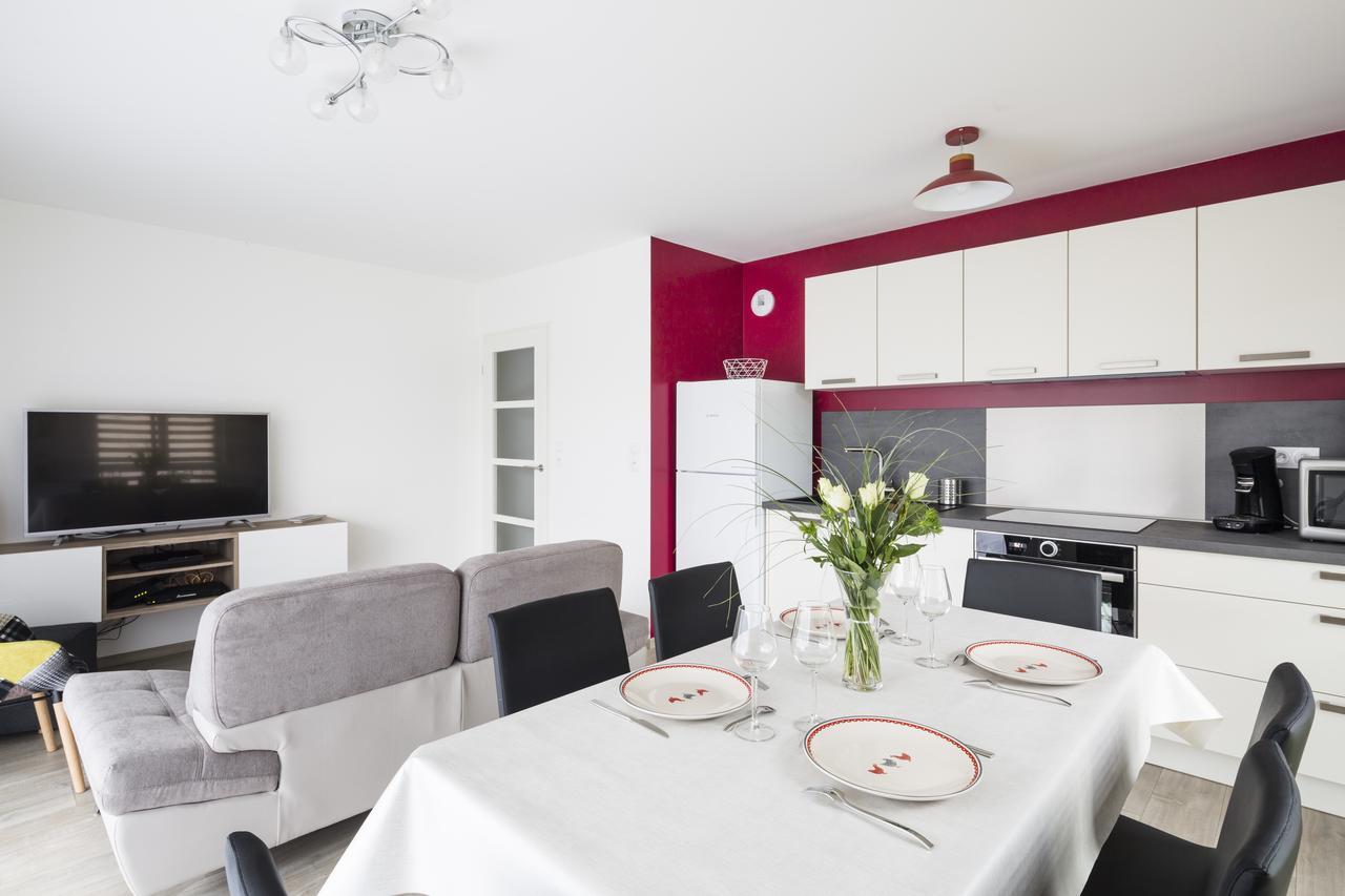 Le Garden By Cocoonr Apartment Dinard Ngoại thất bức ảnh